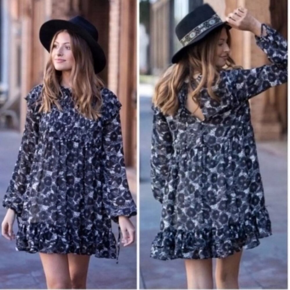 Free People These Dreams Mini Dress